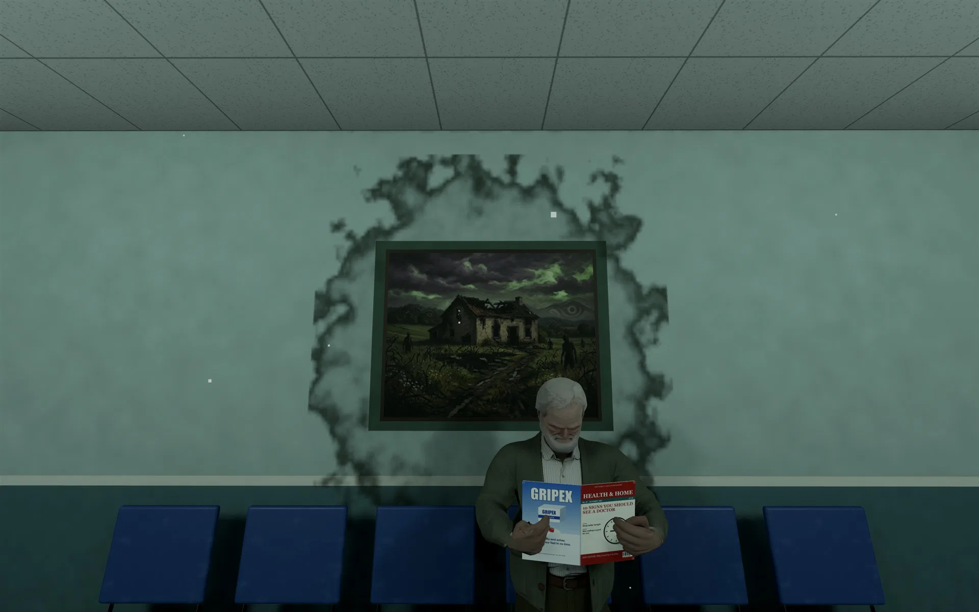 A painting that has changed